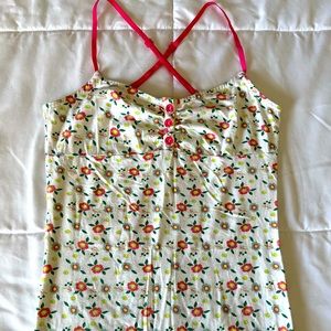 Free people adjustable straps cami